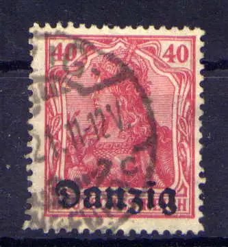 (266) Danzig Nr.6                         O  gestempelt