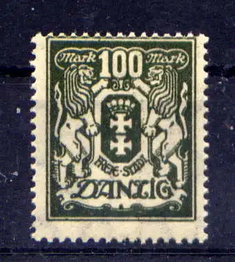 (287) Danzig Nr.141                       **  postfrisch