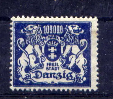(288) Danzig Nr.155                       *  ungebraucht