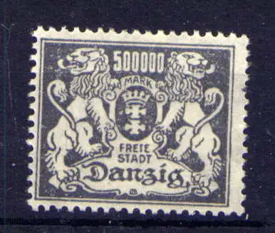 (289) Danzig Nr.157                       *  ungebraucht