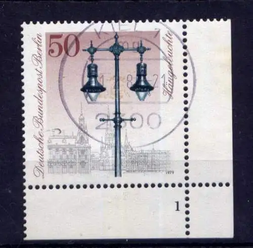 (2986) Berlin West Nr.605        O  gestempelt / Formnummer