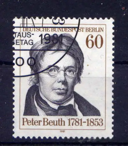 (3020) Berlin West Nr.654        O  gestempelt