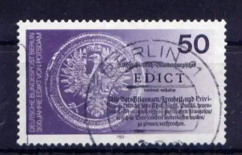 (3050) Berlin West Nr.743        O  gestempelt