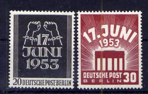 (2705) Berlin West Nr.110/11                 **  postfrisch