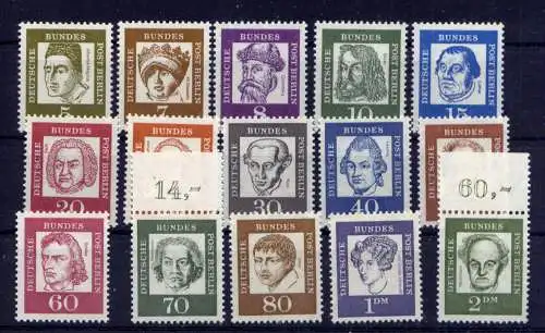 (2742) Berlin West Nr.199/213                 **  postfrisch