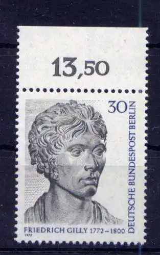 (2799) Berlin West Nr.422                 **  postfrisch / Rand