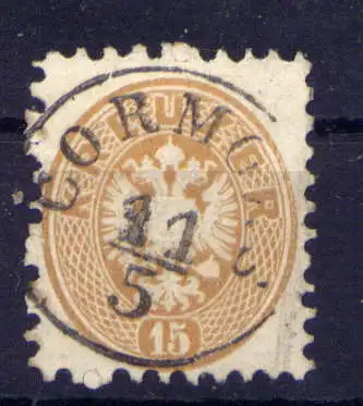 (4786) Österreich Nr.34                  O  gestempelt