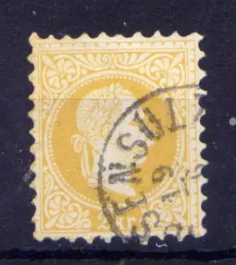 (4792) Österreich Nr.35 II                  O  gestempelt