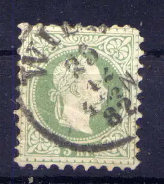 (4794) Österreich Nr.36 II                  O  gestempelt