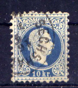 (4799) Österreich Nr.38 II                  O  gestempelt