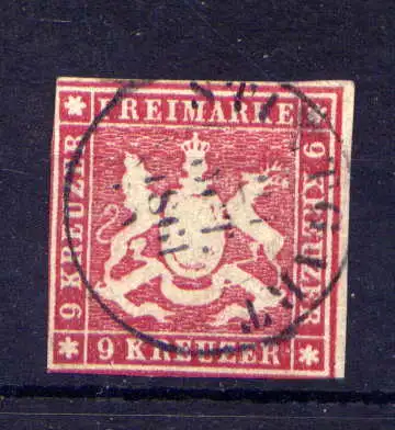 (483) Württemberg Nr.14                         O  gestempelt