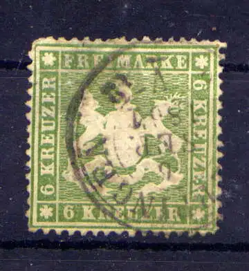 (486) Württemberg Nr.18 x                         O  gestempelt