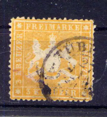 (488) Württemberg Nr.17 y                         O  gestempelt