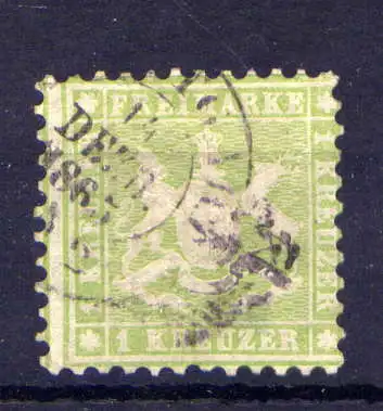 (492) Württemberg Nr.25                         O  gestempelt