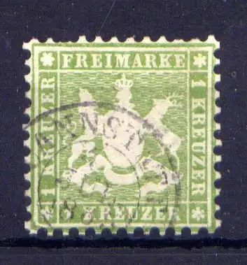 (493) Württemberg Nr.25                         O  gestempelt