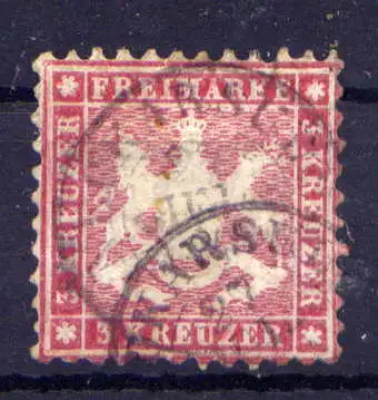(495) Württemberg Nr.26                         O  gestempelt