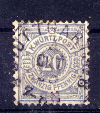 (515) Württemberg Nr.47                         O  gestempelt