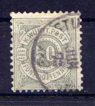 (516) Württemberg Nr.51                         O  gestempelt