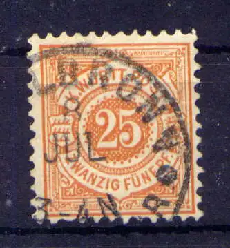 (521) Württemberg Nr.57                         O  gestempelt