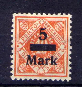 (544) Württemberg Nr.159                         *  ungebraucht