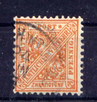 (551) Württemberg Nr.209                         O  gestempelt