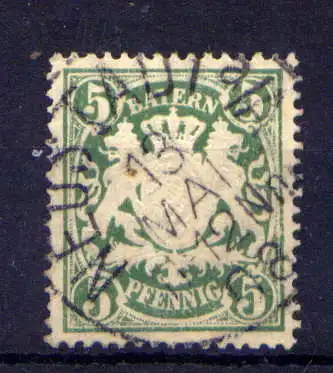 (627) Bayern Nr.61                O  gestempelt    