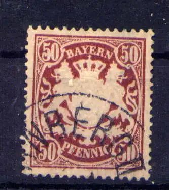 (629) Bayern Nr.63                O  gestempelt    