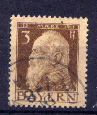 (635) Bayern Nr.76 II                O  gestempelt    