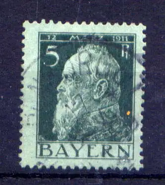(637) Bayern Nr.77 II                O  gestempelt    