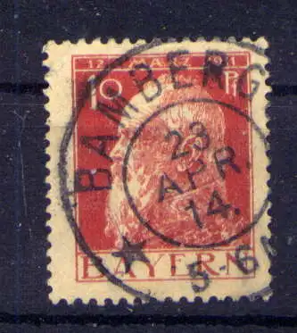 (638) Bayern Nr.78 II                O  gestempelt    
