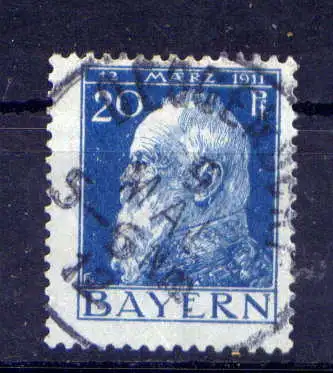 (642) Bayern Nr.79 II                O  gestempelt    