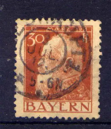(645) Bayern Nr.81                O  gestempelt    