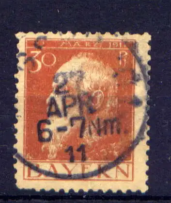(646) Bayern Nr.81                O  gestempelt    