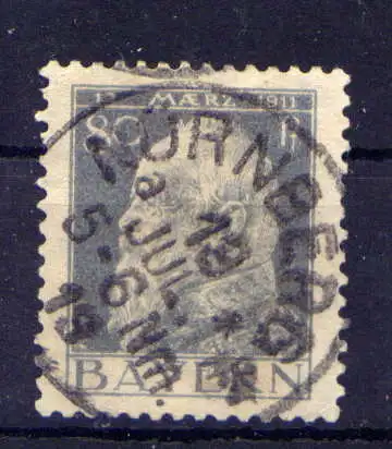 (648) Bayern Nr.85 II                O  gestempelt    