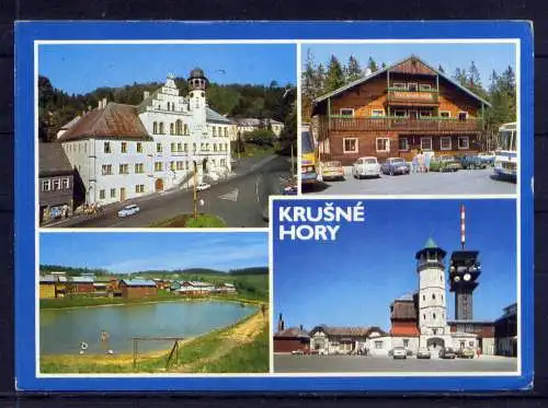 (5840) Krusne Hory - beschrieben / Tschechische Republik Hotel Aussichtsturm