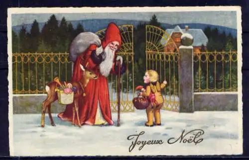 (5877) Weihnachten Weihnachtsmann  beschrieben Frankreich