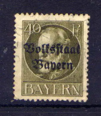 (681) Bayern Nr.124                O  gestempelt