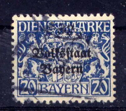 (739) Bayern Dienst Nr.35                O  gestempelt