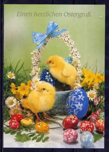 (5897) Ostern Ostereier Küken   unbeschrieben Deutschland