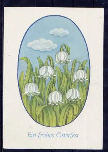 (5903) Ostern Blumen    unbeschrieben DDR