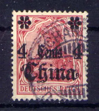 (009) Deutsche Post in China Nr.40                O  gestempelt