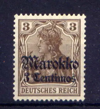 (006) Deutsche Post in Marokko Nr.46                **  postfrisch