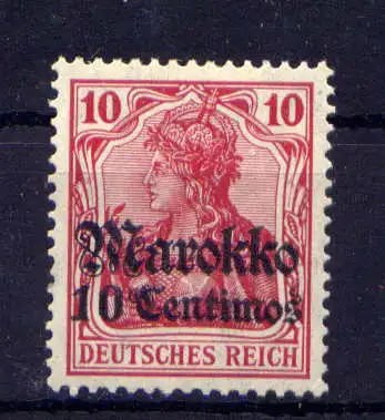 (008) Deutsche Post in Marokko Nr.48                *  ungebraucht