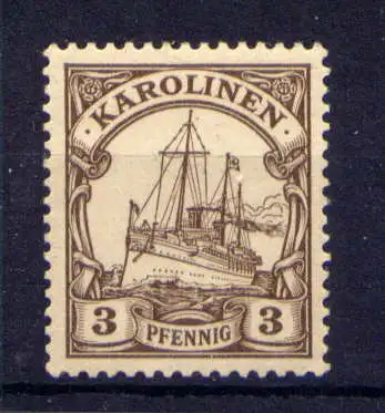 (001) Karolinen Nr.7                **  postfrisch