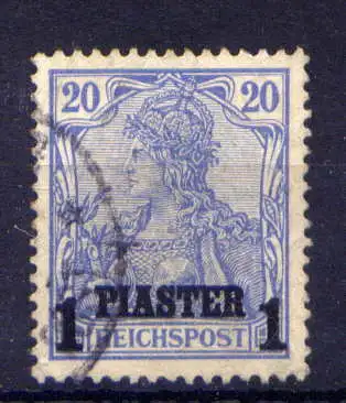 (009) Deutsche Post in der Türkei Nr.14 II                O  gestempelt