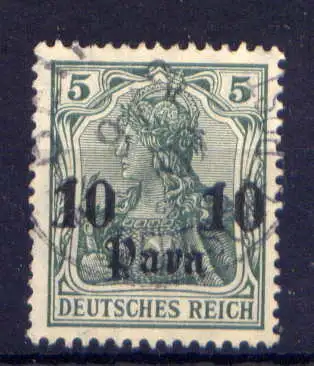 (010) Deutsche Post in der Türkei Nr.36                O  gestempelt