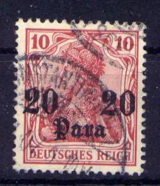 (011) Deutsche Post in der Türkei Nr.37                O  gestempelt