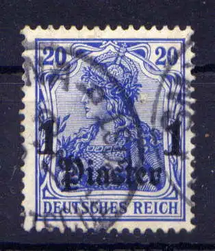 (012) Deutsche Post in der Türkei Nr.38                O  gestempelt