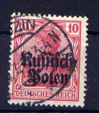 (030) Post in Polen Nr.3        O  gestempelt