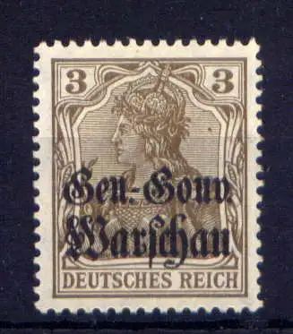 (037) Post in Polen Nr.7        **  postfrisch